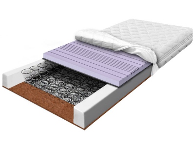 Bonell KOKOS FOR 7 spring mattress with 7-zone foam 90x200