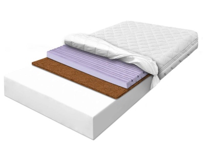 FLEXI Conti KOKO II foam mattress with contour foam and coconut 140x200