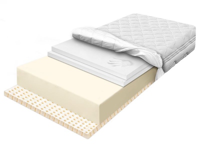 STANDARD LOVELY foam mattress with 6 cm Visco Memory foam and Latex 120x200