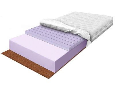 HARD Conti II KOKO foam mattress with contour foam and coconut 90x200