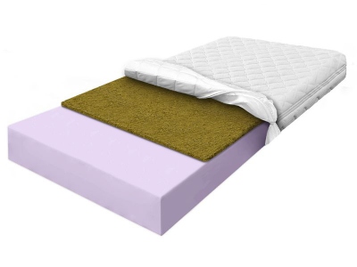 HARD BREEZE foam mattress with seagrass layer 120x200