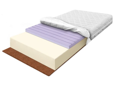 STANDARD Conti II KOKO foam mattress with contour foam and coconut 90x200