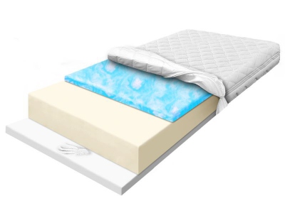 STANDARD MARSHMALO VISCO foam mattress with very soft foam and Visco Memory 180x200