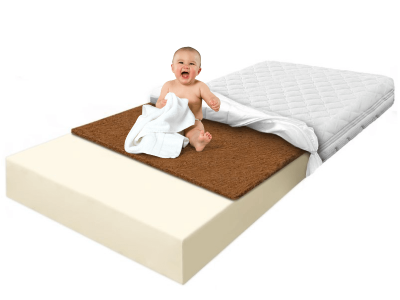 Foam mattress medium firm with cover, mattress with coconut padded medium firmness