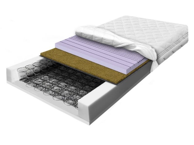 BONELL BREEZE II FOR 7 spring mattress with seagrass and 7-zone foam 90x200