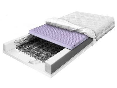 BONELL VISCO CONTI spring mattress with contour foam 90x200