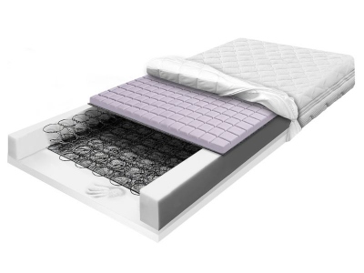 BONELL VISCO CUBE spring mattress with Visco Memory foam 90x200