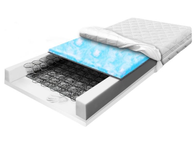 BONELL MARSHMALO VISCO spring mattress with sea grass and Visco Memory