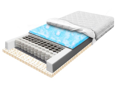 POCKET LATI MARSHMALO pocket mattress with soft foam and latex