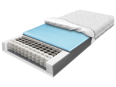 Pocket mattress ZONE LIGHT with HR massaging 160x200