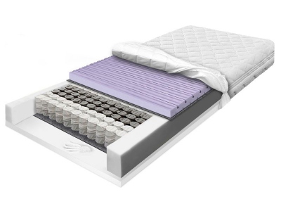 POCKET VISCO CONTI pocket mattress with contour foam and Visco Memory