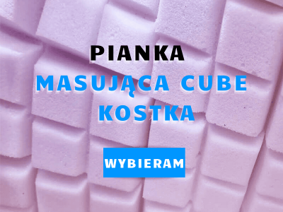 pianka masująca cube